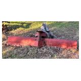 Rear blade is a 3-point hitch attachment