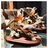 Gorham Gallery Birds Portfolio Collection figurine