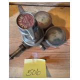 Vintage Oxweld acetylene regulator-untested