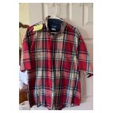 Wrangler red white and blue western shirt XL