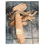Assorted sizes of Driftwood