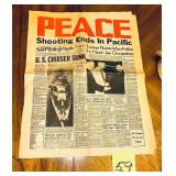 Pittsburgh Sun-Telegraph from August 15, 1945,..