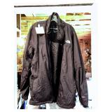Black The North Face HyVent jacket XL