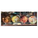 Decorative collector plates with Boxes & certif..