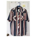 Wrangler Pearl Snap Shirt 17 1/2 Tall