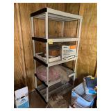 Plastic shelves