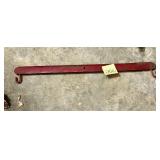 Swinging drawbar anchor