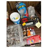 Collection of electrical and hardware component..