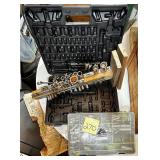 Tool Set box, magnetic strips w/tools & box of ..