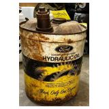 Vintage 5-gallon metal oil can for Ford Loader ..