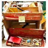 Ft Smith stamped vintage Coca-Cola wooden soda ..