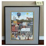 Classic piece of German Naive Art (Naiver Maler..
