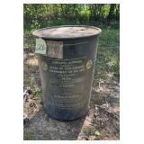Vintage 17.5 gallon Office of Civil Defense met..