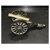 Vintage miniature toy cannon