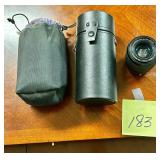 vintage Super Albinar MC Auto Zoom lens, a hard..