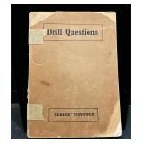 Vintage booklet is titled Bible Drills by Herbe..
