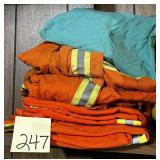 Vintage Westex FR-7A teal welding work jacket &..