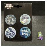 Mermaid pins