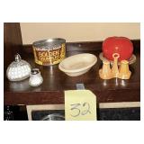 Assorted lot including vintage Japanese lusterw..