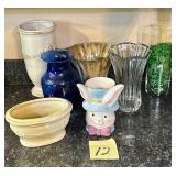 Assorted Vases & Planter