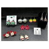 Christmas Earring Lot