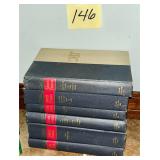 Vintage 6-volume set of Mark Twain's novels pub..