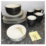 Noritake Colorwave Graphite Dinnerware Set