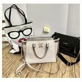Karl Lagerfeld Paris Cara Medium Messenger Bag,..