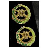 Pair of U.S. Army 14th Cavalry-Regiment Distict..