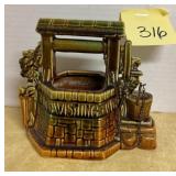 McCoy Wishing Well planter