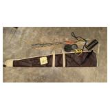 Gun case and arrows