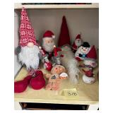 Assorted christmas stuffies