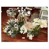Silk Flower Lot