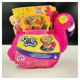 New-Mattel Polly Pocket-Flamingo Party Set