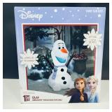 NIB-4Ft Tall Light Up Inflatable Olaf Yard Decor