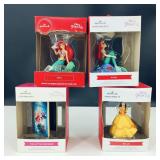 Hallmark DIsney Princess Ornaments
