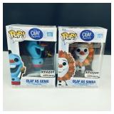 NIB-Funko POP! Amazon Exclusive-Olaf Figures