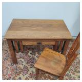 Antique Craftsman/Mission Style Desk & Chair