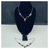 .925 Sterling & Stone Necklaces