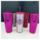 5-New/Unused Starbucks Tumblers