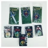 New-Legend of Zelda Keychains & Fashion Pins