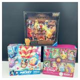 New-300-Piece & 1000-Piece Disney Puzzles