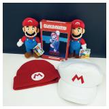 Super Mario Lot Hats Light Plushes