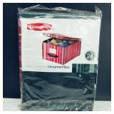 New-Rubbermaid Large Collapsable Ornament Box