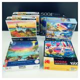 New and previously owned 500pc & 1000pc Puzzles