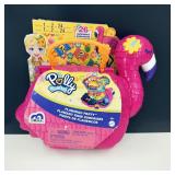 New-Mattel Polly Pocket-Flamingo Party Set