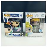 NIB-Funko POP! Peter Pan Mermaid & Tinker Bell