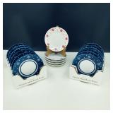 Ceramic Mini Candle Pillar Plates