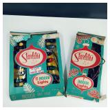 Two Sets of Vtg. Starlites Indoor Christmas Lights