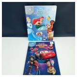 2-New Disney & Pixar Large Sticker Books